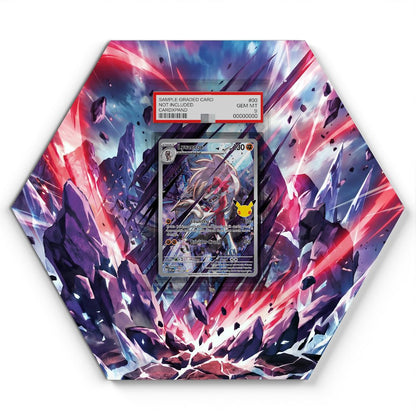 138/128 Lycanroc - Extended Artwork Pokemon Card Display