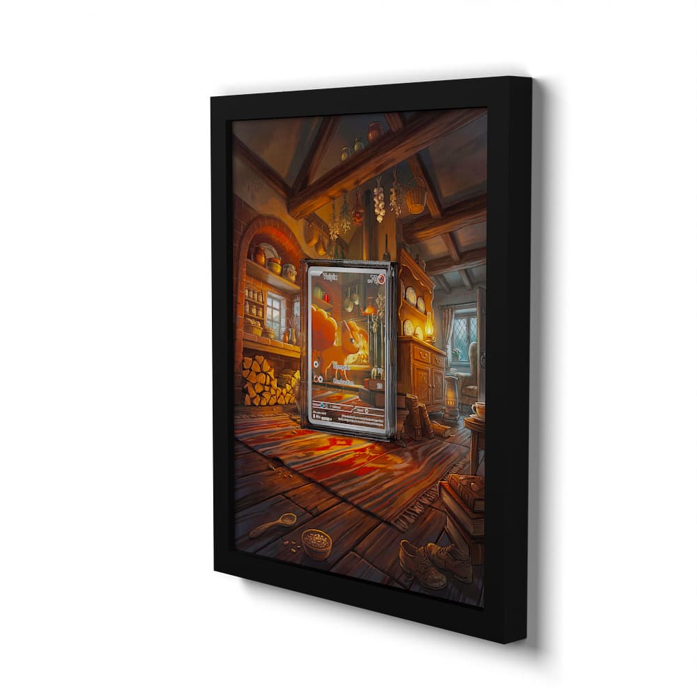 138 Vulpix - Extended Artwork Framed Pokemon Card Display