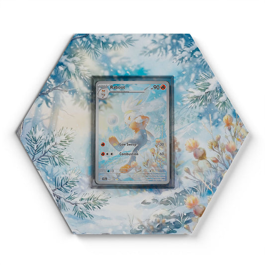 147/142 Raboot - Extended Artwork Pokemon Card Display