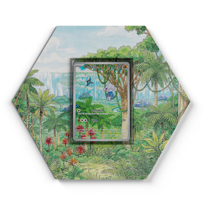 153/142 Meditite - Extended Artwork Pokemon Card Display