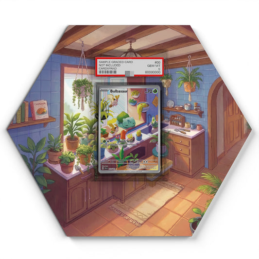 143/142 Bulbasaur - Extended Artwork Pokemon Card Display