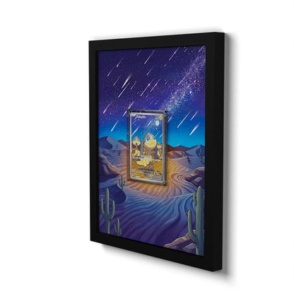 143 Helioptile - Extended Artwork Framed Pokemon Card Display