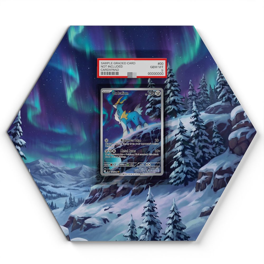 144/086 Cobalion - Extended Artwork Pokemon Card Display