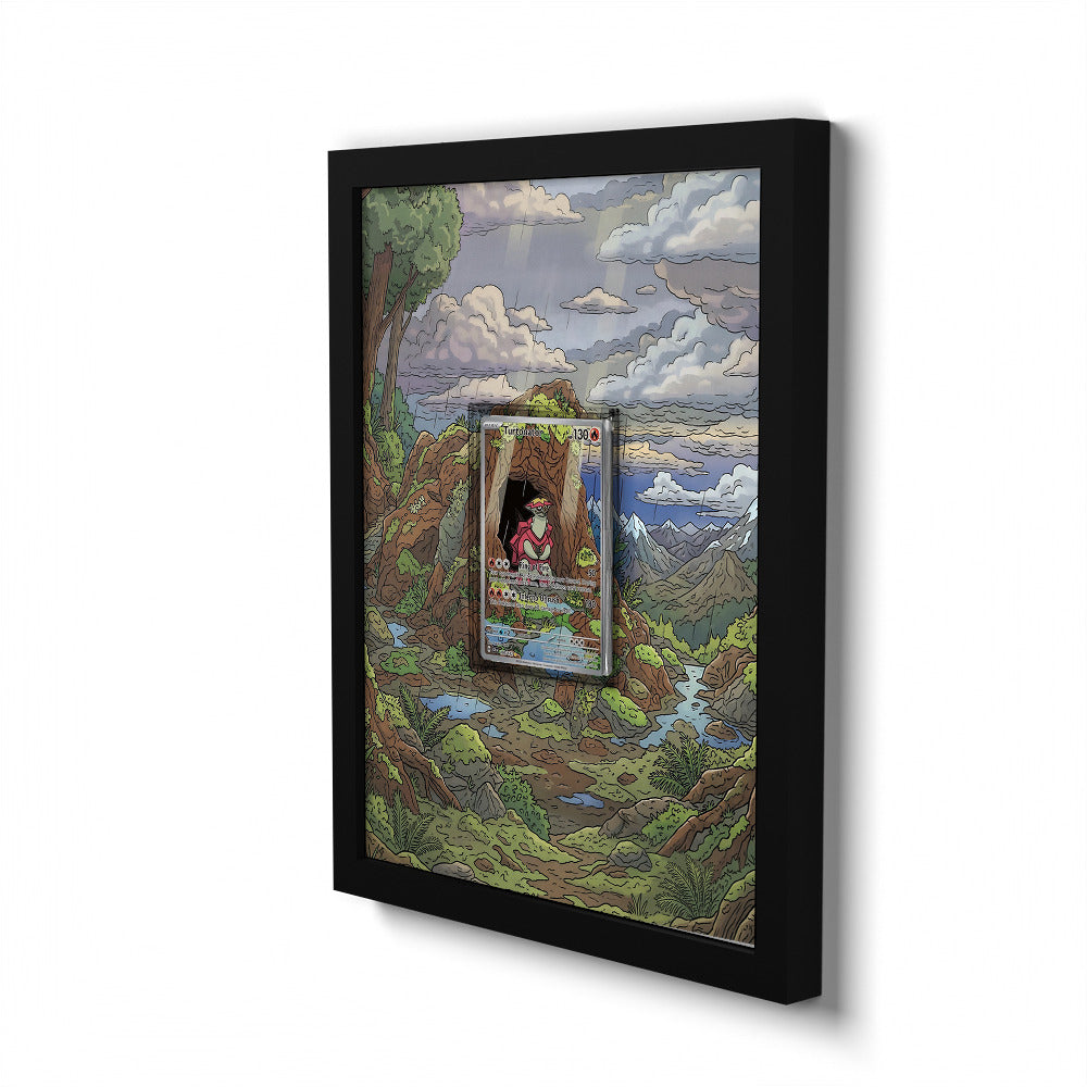 146/142 Turtonator - Extended Artwork Pokemon Card Frame