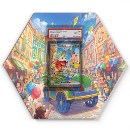 147/128 Fuecoco - Extended Artwork Pokemon Card Display