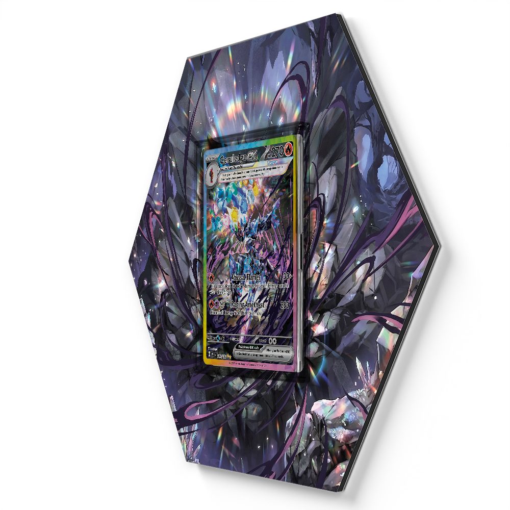 147/131 Ceruledge EX - Extended Artwork Pokemon Card Display