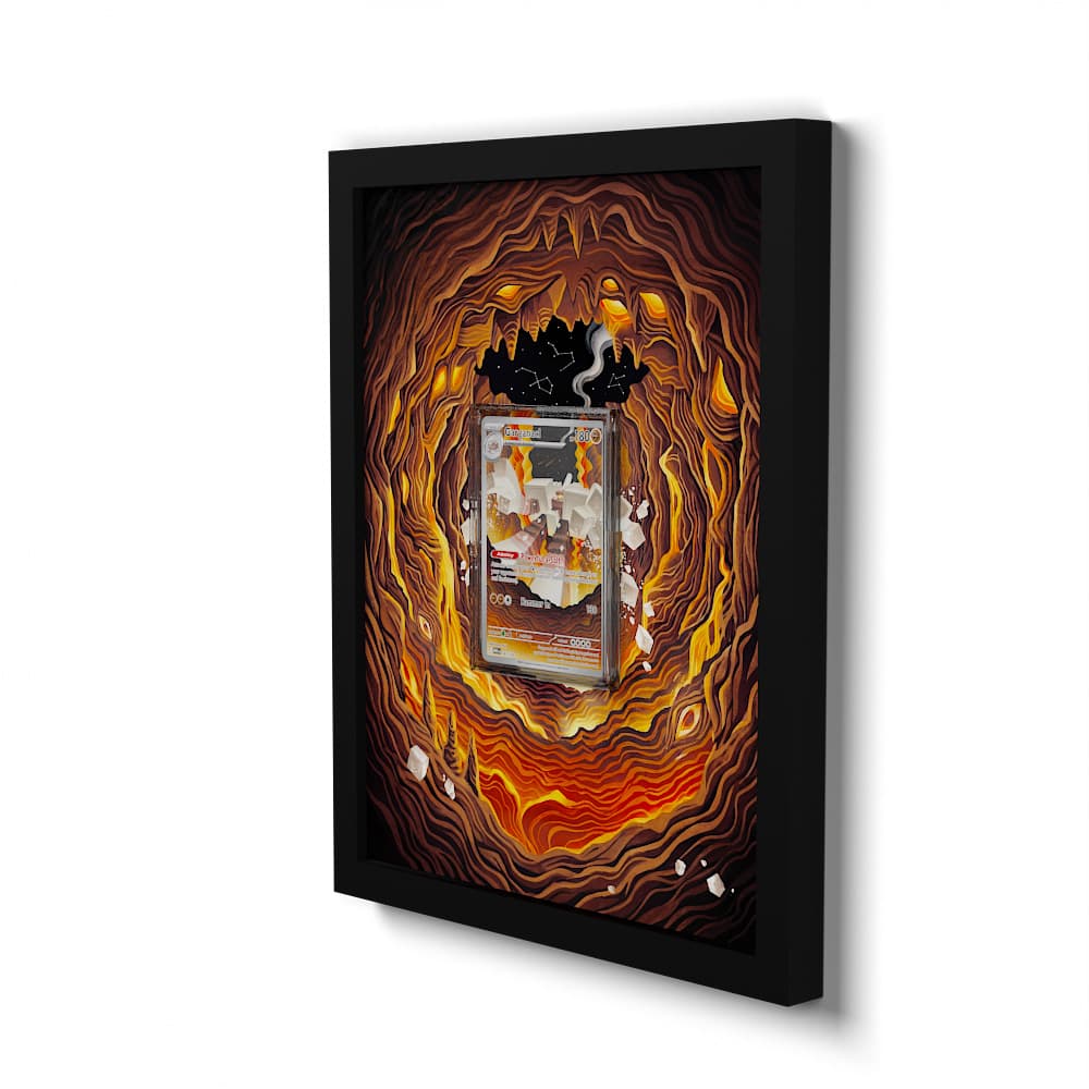 147 Garganacl - Extended Artwork Framed Pokemon Card Display