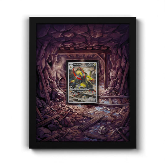 147/086 Haxorus - Extended Artwork Framed Pokemon Card Display