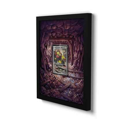 147/086 Haxorus - Extended Artwork Framed Pokemon Card Display