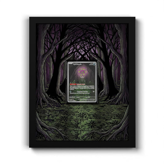 148 Spiritomb - Extended Artwork Framed Pokemon Card Display
