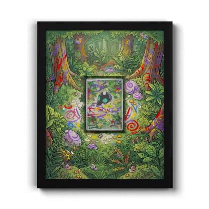 149 Shroodle - Extended Artwork Framed Pokemon Card Display