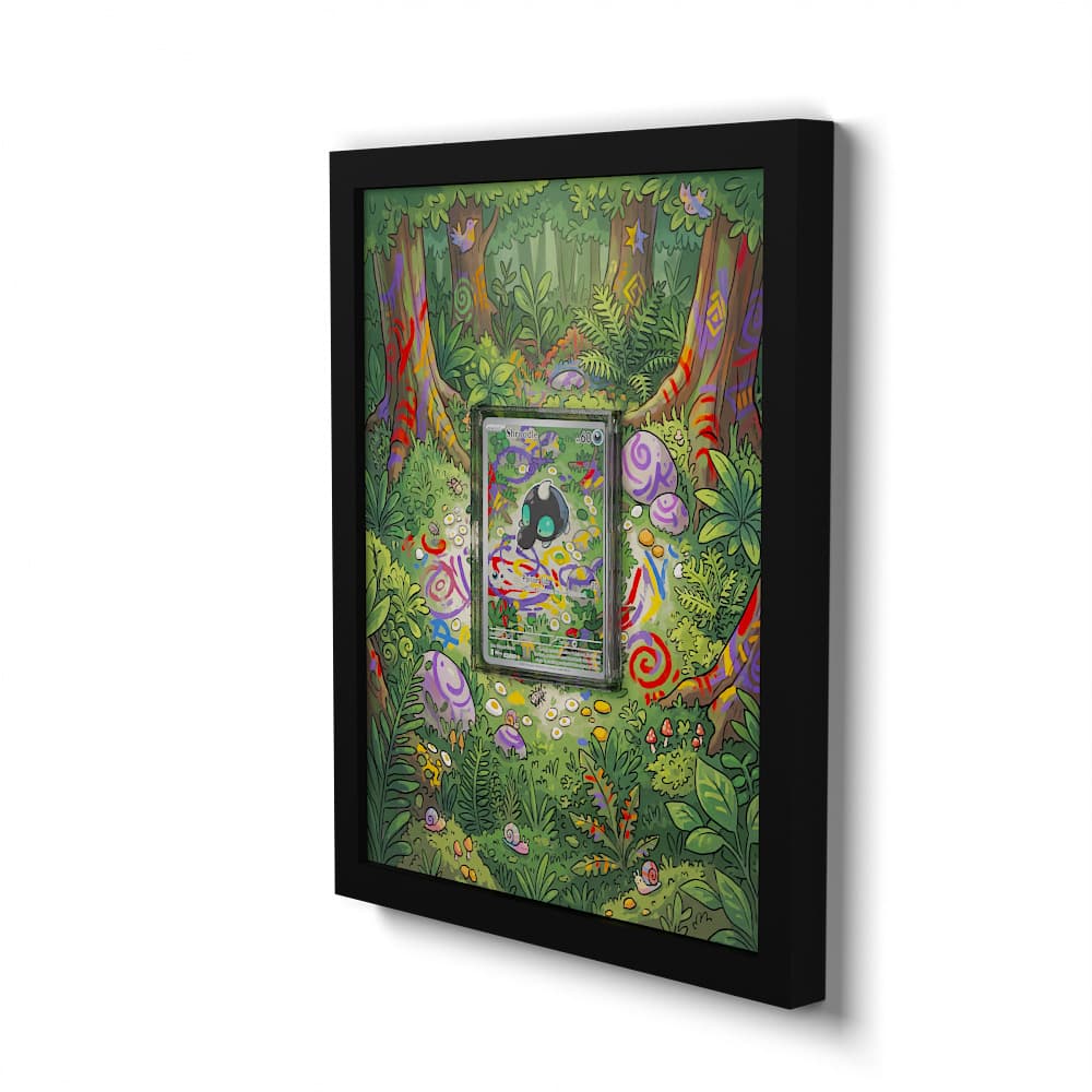 149 Shroodle - Extended Artwork Framed Pokemon Card Display