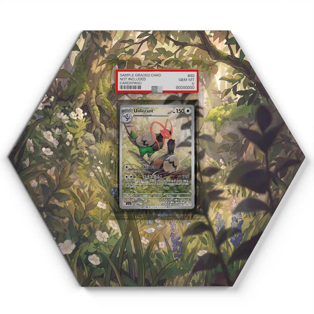 150/086 Unfezant - Extended Artwork Pokemon Card Display