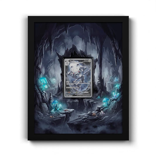 150 Steelix - Extended Artwork Framed Pokemon Card Display