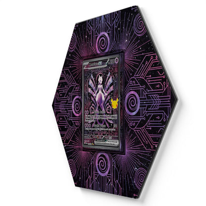 151/128 Mewtwo ex - Extended Artwork Pokemon Card Display