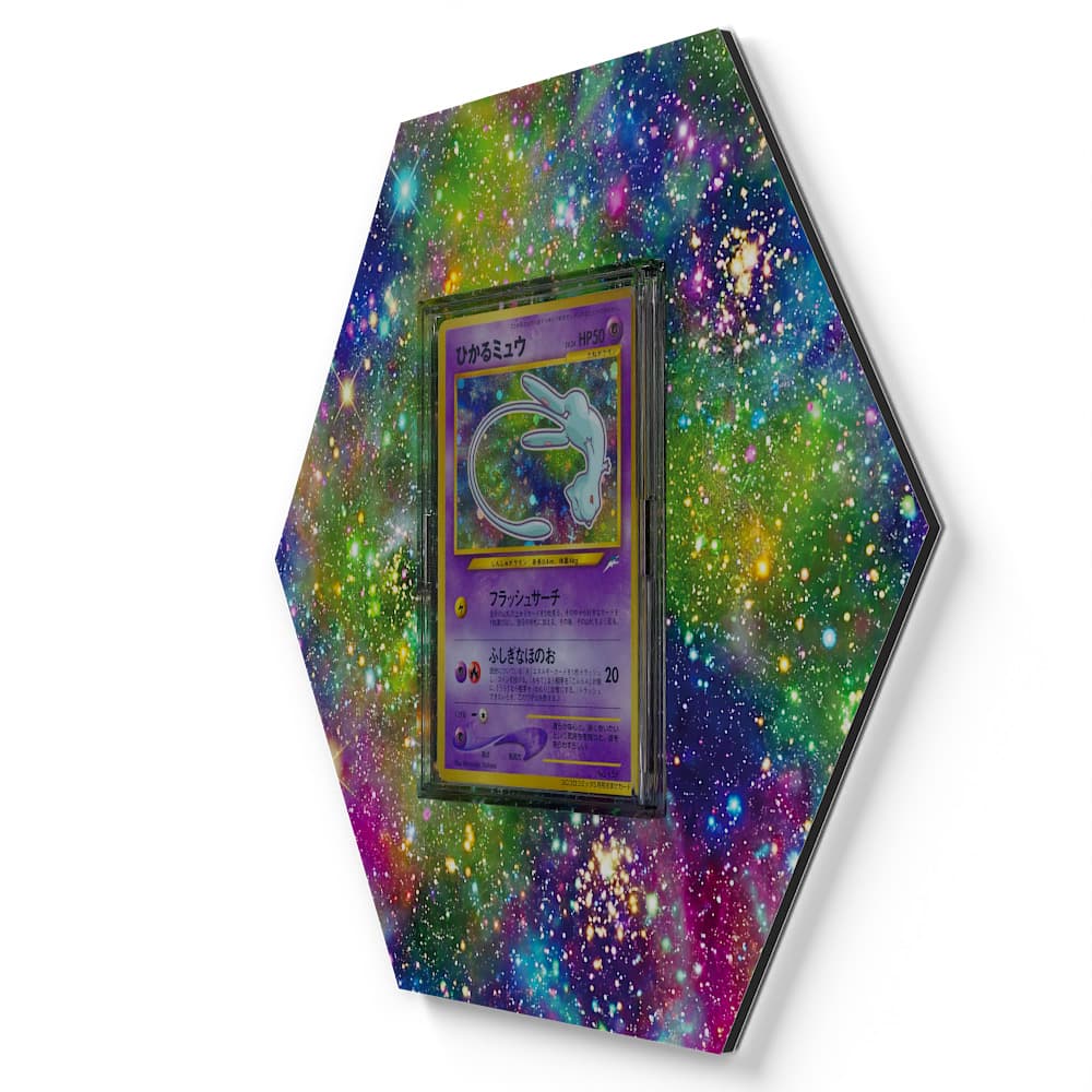 151 Shining Mew CoroCoro - Extended Artwork Pokemon Card Display