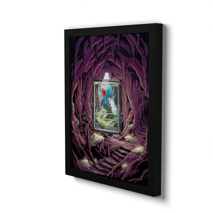 151/086 Druddigon - Extended Artwork Framed Pokemon Card Display