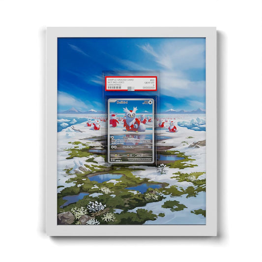 152 Delibird - Extended Artwork Framed Pokemon Card Display