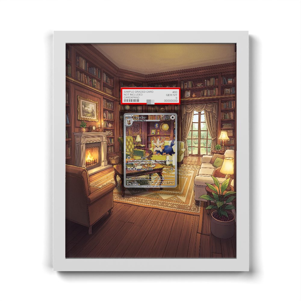 154/086 Herdier - Extended Artwork Pokemon Card Frame
