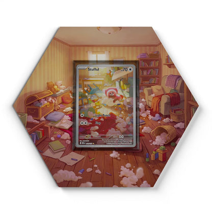 154/132 Stufful - Extended Artwork Pokemon Card Display