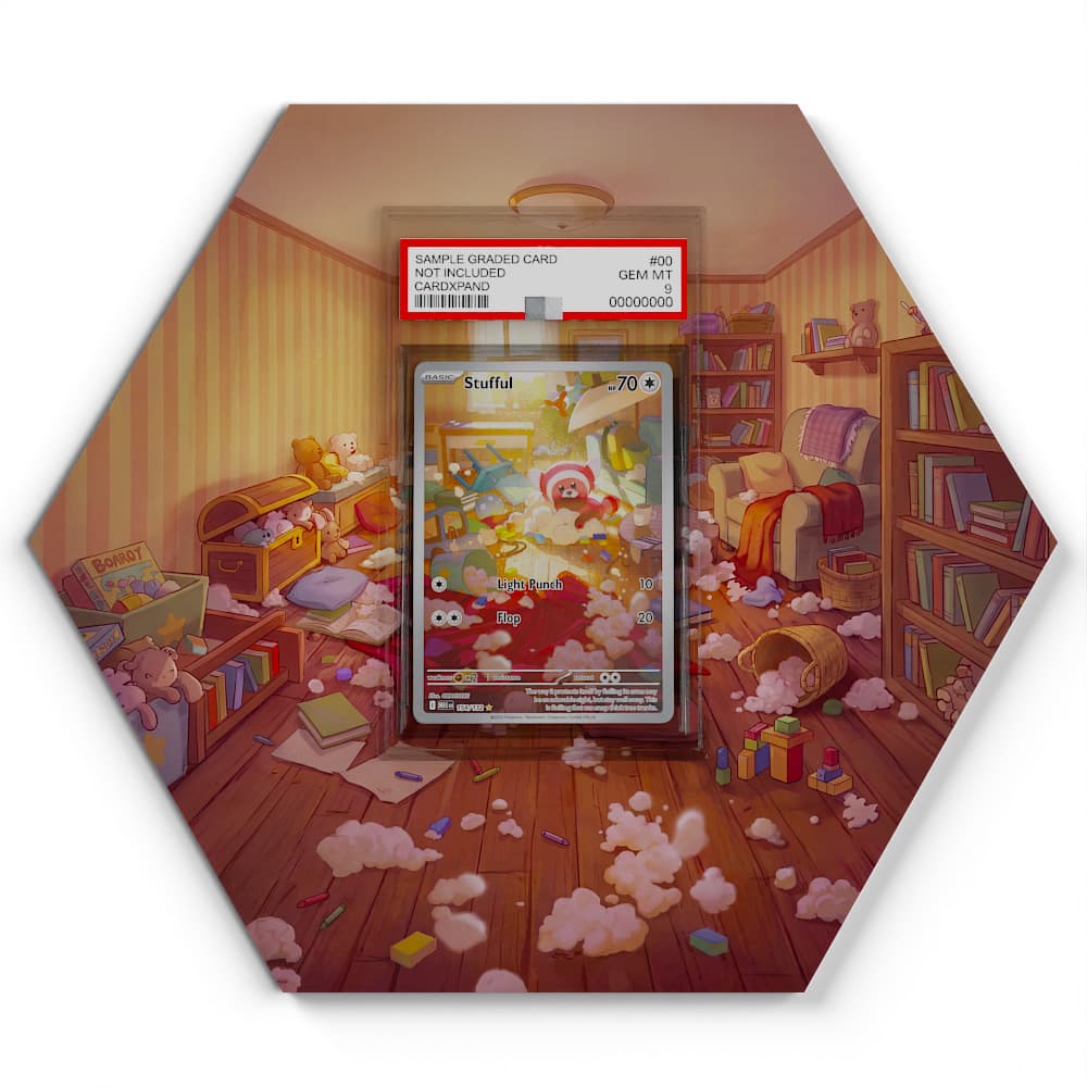 154/132 Stufful - Extended Artwork Pokemon Card Display