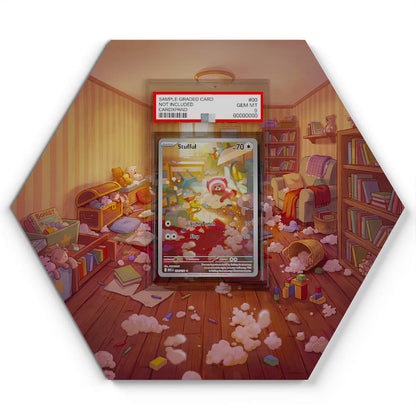 154/132 Stufful - Extended Artwork Pokemon Card Display
