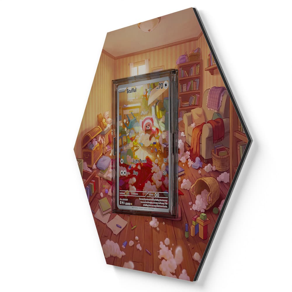 154/132 Stufful - Extended Artwork Pokemon Card Display