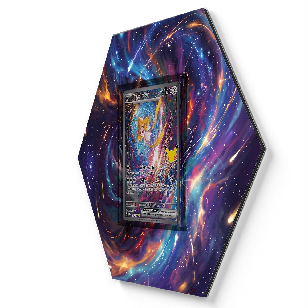 155/128 Jirachi ex - Extended Artwork Pokemon Card Display