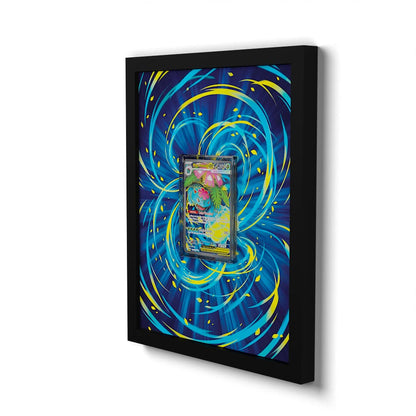 155 Mega Venusaur EX - Extended Artwork Framed Pokemon Card Display