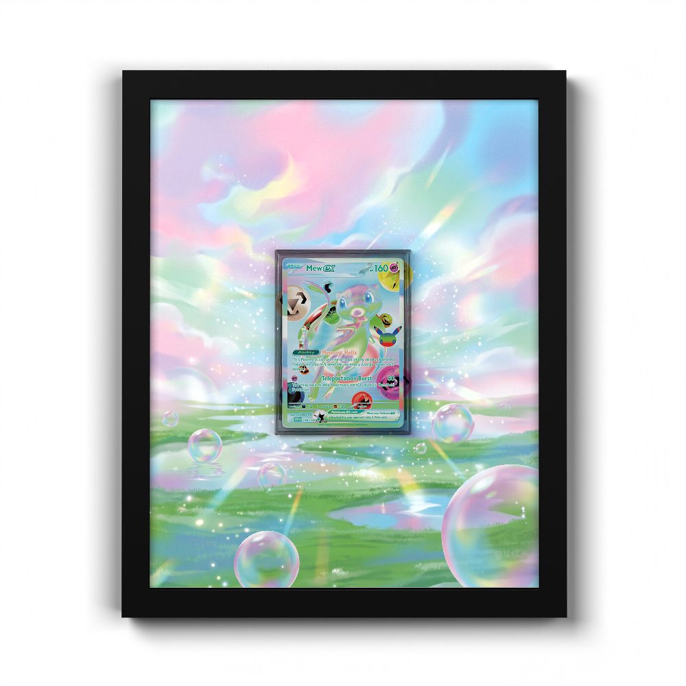 158/128 Mew ex - Extended Artwork Pokemon Card Frame
