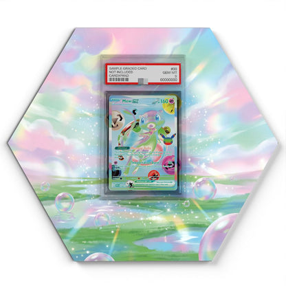 158/128 Mew ex - Extended Artwork Pokemon Card Display