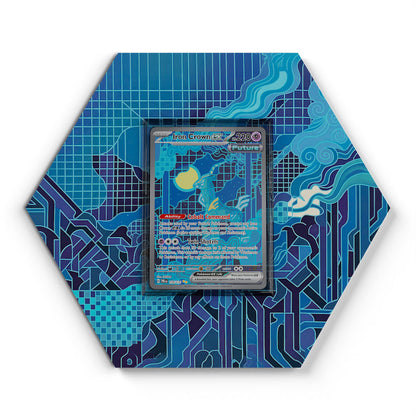 158/131 Iron Crown EX - Extended Artwork Pokemon Card Display