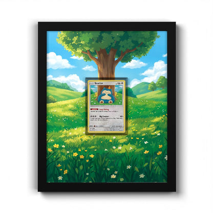 158/214 Snorlax - Extended Artwork Pokemon Card Frame