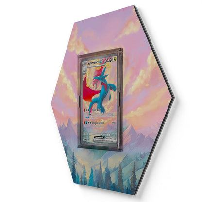 187/159 Salamence EX - Extended Artwork Pokemon Card Display