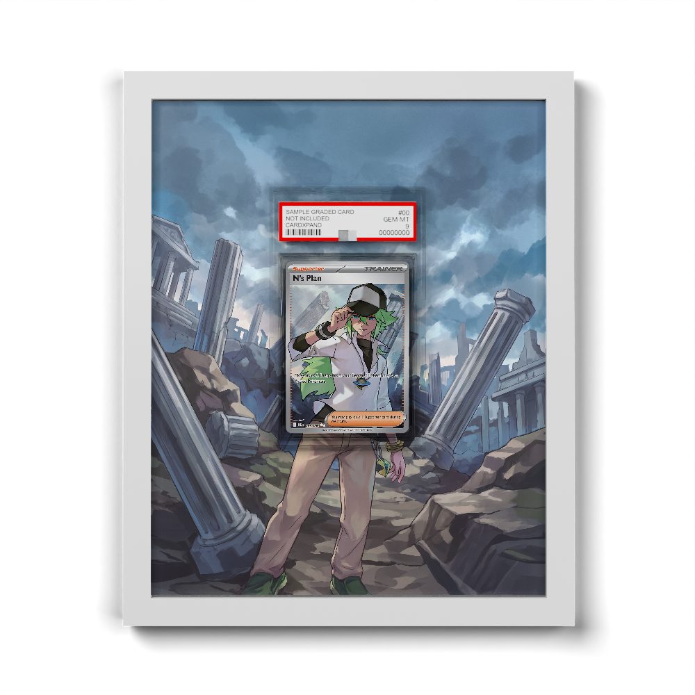 163/086 N’s Plan - Extended Artwork Pokemon Card Frame