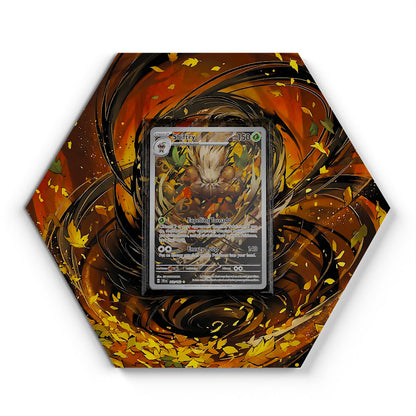 163/162 Shiftry - Extended Artwork Pokemon Card Display