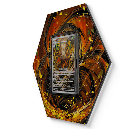 163/162 Shiftry - Extended Artwork Pokemon Card Display