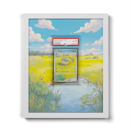164 Grotle - Extended Artwork Framed Pokemon Card Display