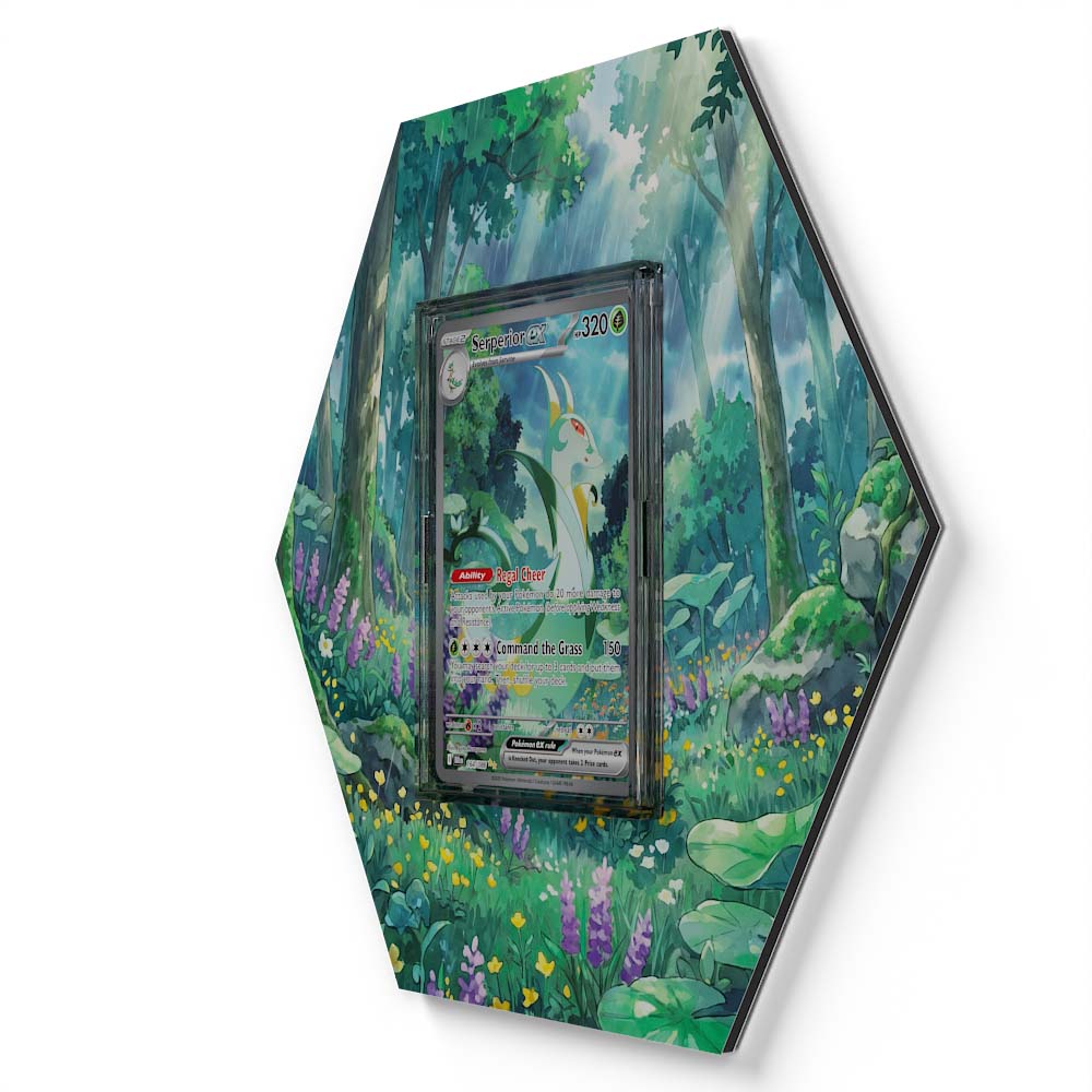 164/086 Serperior EX - Extended Artwork Pokemon Card Display