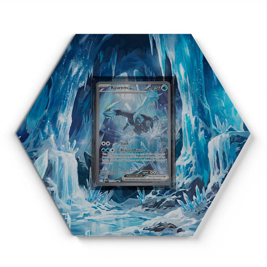 165/086 Kyurem ex - Extended Artwork Pokemon Card Display