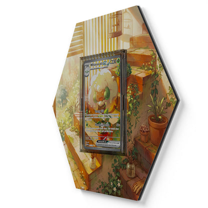 165/086 Whimsicott EX - Extended Artwork Pokemon Card Display