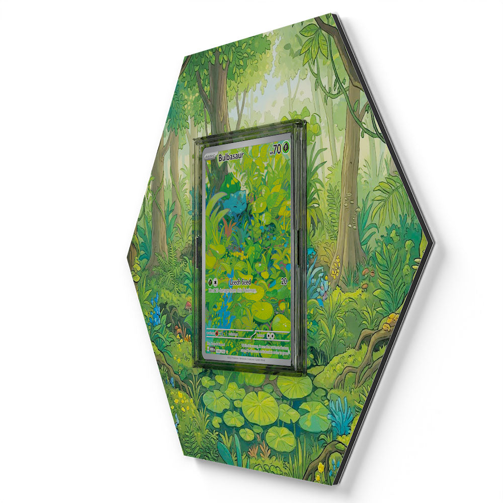 166/165 Bulbasaur - Extended Artwork Pokemon Card Display