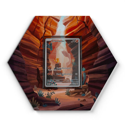 168/165 Charmander - Extended Artwork Pokemon Card Display