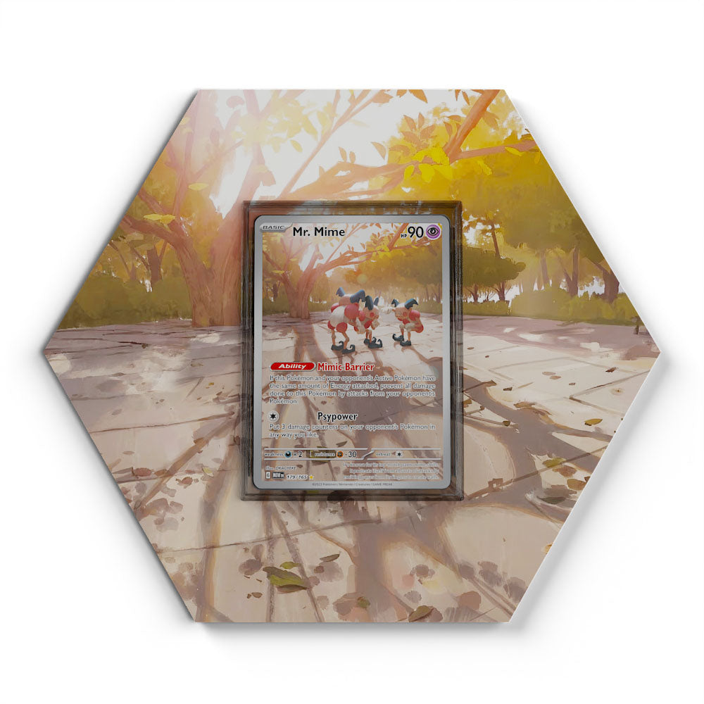 179/165 Mr. Mime - Extended Artwork Pokemon Card Display