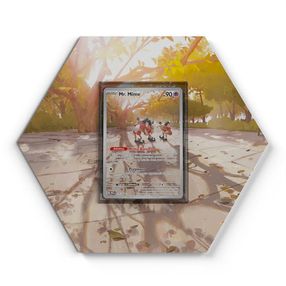 179/165 Mr. Mime - Extended Artwork Pokemon Card Display