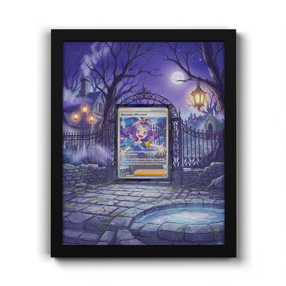 165 Acerola's Mischief - Extended Artwork Framed Pokemon Card Display