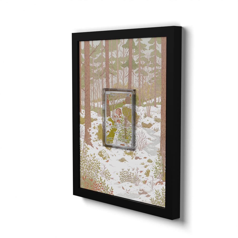 165 Swinub - Extended Artwork Framed Pokemon Card Display