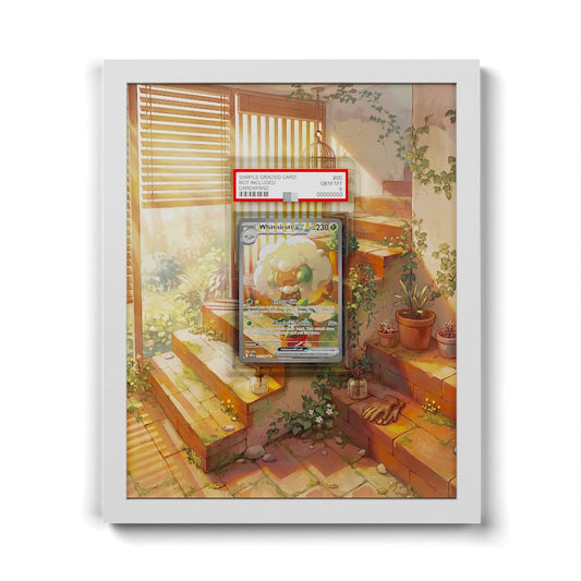 165 Whimsicott EX - Extended Artwork Framed Pokemon Card Display