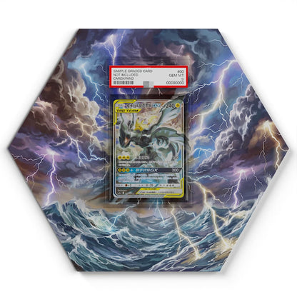 166 Pikachu & Zekrom GX - Extended Artwork Pokemon Card Display
