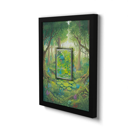 166 Bulbasaur - Extended Artwork Framed Pokemon Card Display